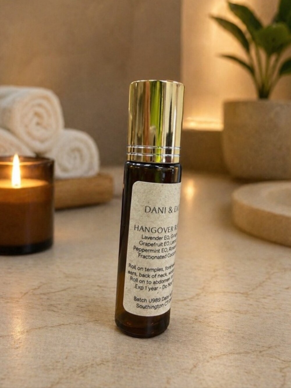Dani & Dior ~  Hangover Rescue Rollerball ~New/Sealed